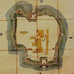 Hommaru, circa 1850[A 2]