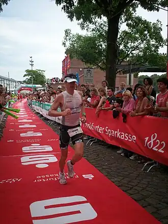 Uwe Widmann beim Ironman Germany (2007)