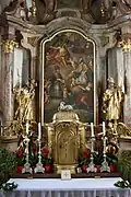 Barocker Hochaltar aus der Zeit um 1760