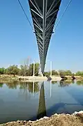 Brücke von unten noch in Bau