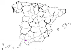 Lage des Weinbaugebiets