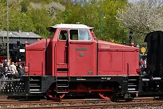 Henschel DE 240 als Hespertalbahn "V 9"