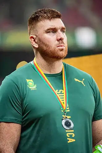 Victor Hogan bei den Afrikameisterschaften 2024 in Douala