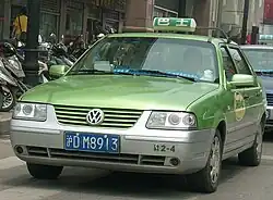 VW Santana 3000, China