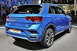 VW T-Roc R-Line, Heckansicht