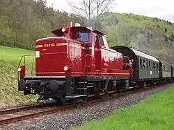 Diesellok V60 der DFS