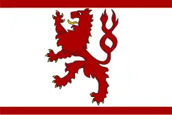 Flagge der Gemeinde Vaals