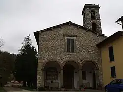 Die Pfarrkirche San Pietro in Vaglia
