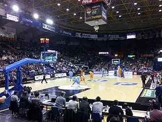 Innenansicht des Pabellón Fuente de San Luis (März 2013)