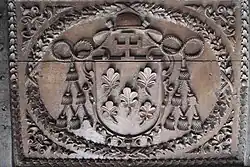 Wappen des Kardinals Pedro González de Mendoz