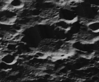 Lunar-Orbiter-5-Aufnahme, Blickrichtung west