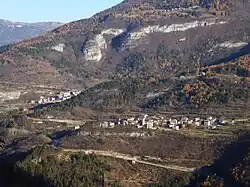 Ortsteile Boccaldo (links) und Vanza (rechts)