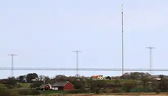 Längstwellensender von 1924, 127 Meter hoch