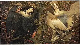 Sirin und Alkonost: Vögel der Freude und Sorge, 1896