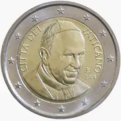 2 Euro Vatikanstadt 4. Serie