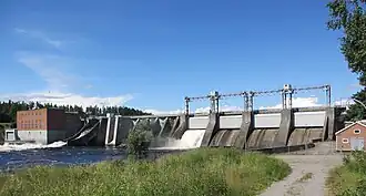 Wasserkraftwerk Ljusne Strömmar