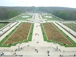 Gartenparterre von Vaux-le-Vicomte
