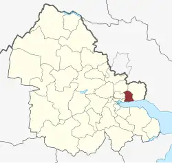 Lage des Bredballe Sogn in der Vejle Kommune