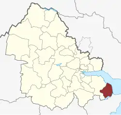 Lage des Gårslev Sogn in der Vejle Kommune