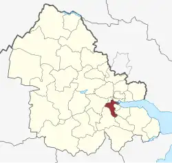 Lage des Sankt Nikolaj Sogn in der Vejle Kommune