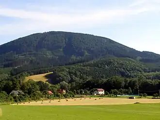 Nordansicht des Velký Javorník