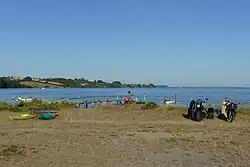 Blick auf die Bucht von Vemmingbund