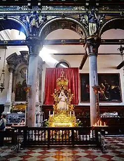 Prozessionsfigur Madonna dei Carmini