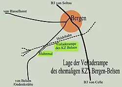 Verladerampe und Mahnmal