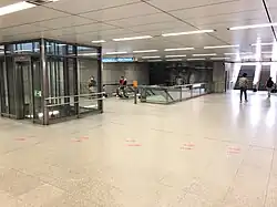 Blick in die Verteilerebene