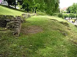 Überreste der Arena von Besançon