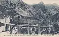 Der Viaduc du Carréi, ebenfalls für den Tramway de Menton à Sospel erbaut, um das Jahr 1910