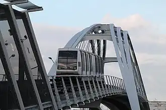 Viaduc de l'Hers auf der Linie A der Métro Toulouse