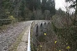 Der Viaduct von Fontanelles im Jahr 2014