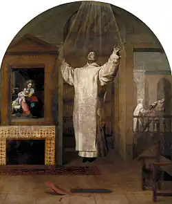 Extase des Jean Birelle, 1626-32, Öl auf Leinwand, 338 × 298,5 cm, Prado, Madrid