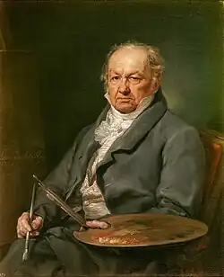 Portrait von Francisco de Goya (1826)