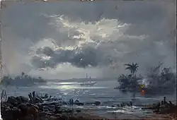 A passagem de Humaitá, 1886. Pinacoteca do Estado de São Paulo
