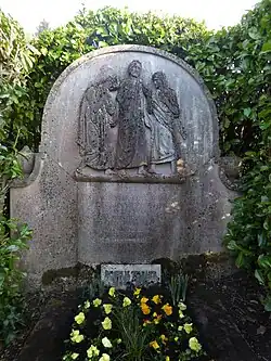 Victor Tobler (1846–1915) Maler, Illustrator Familiengrab (Zellweger-Loppacher-Tobler-Fehr-Klein-Staib)