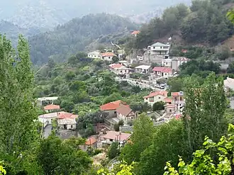 Blick auf Agios Dimitrios