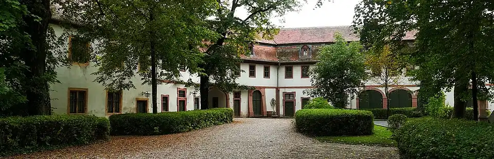 Blick vom Innenhof nach Süden