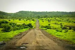 Landstraße bei Vikarabad