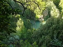 Anienetal und Villa Gregoriana in Tivoli