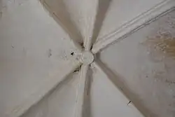 Rippengewölbe mit Schlussstein