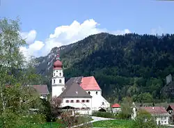 Pfarrkirche von Osten
