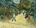 Vincent van Gogh: Eingang zum Park in Arles