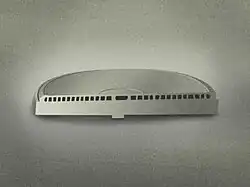 Querschnitt einer gelöteten Schallplattenpressform