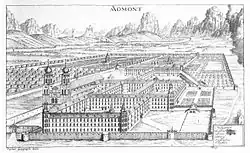 Kupferstich von Georg Matthäus Vischer (1681)