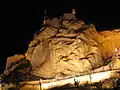 Das „Maurengesicht“ bei Nacht