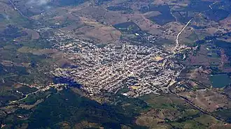 San Jacinto von oben