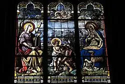 Maria und Elisabeth mit Jesus und Johannes dem Täufer