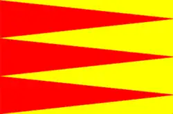 Flagge des Ortes Rhoon
